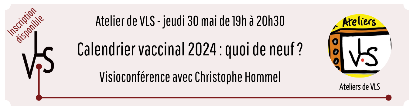 Visioconférence : Calendrier vaccinal 2024